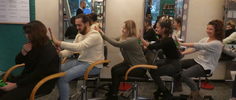 Gesundheitstage der Friseure/Friseurinnen im 1. Ausbildungsjahr am 21. und 23. November 2017