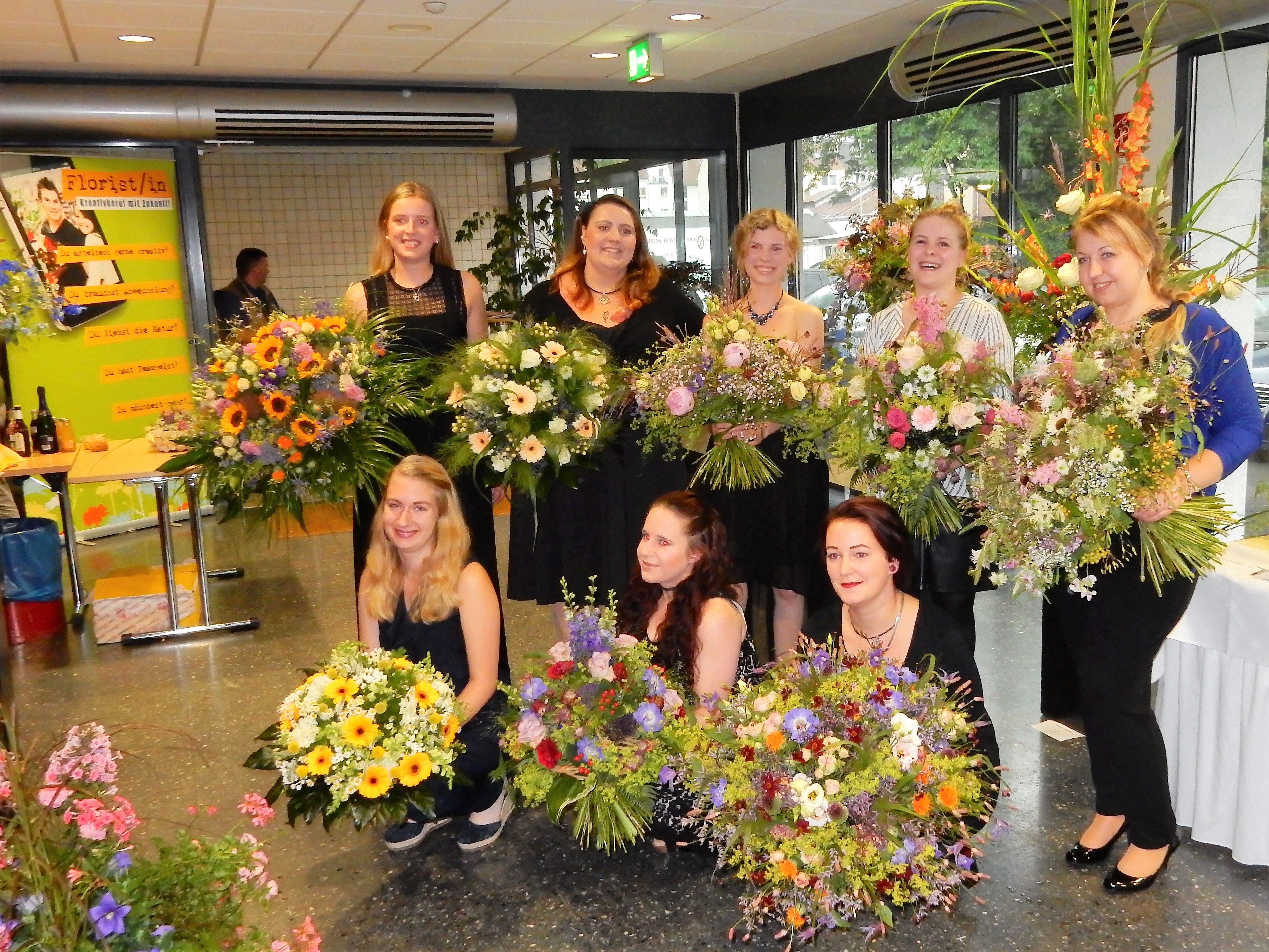 Lossprechung der Floristen am 12. 07. 2017